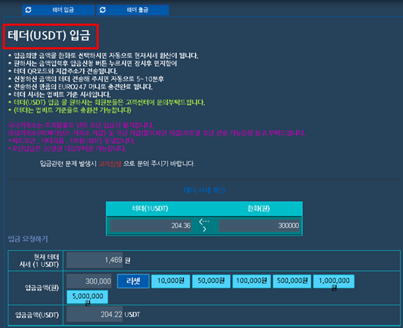 유로247 테더 배팅